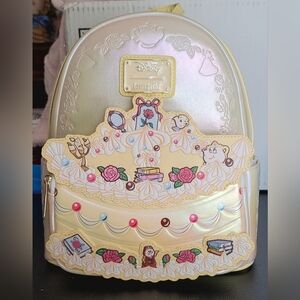 Loungefly Disney Beauty and the Beast Belle Cake Mini Backpack